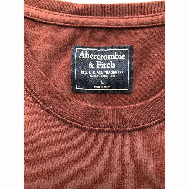 Abercrombie&Fitch(アバクロンビーアンドフィッチ)のAbercrombie&Fitch アバクロ トラ刺繍  Tシャツ   メンズのトップス(Tシャツ/カットソー(半袖/袖なし))の商品写真