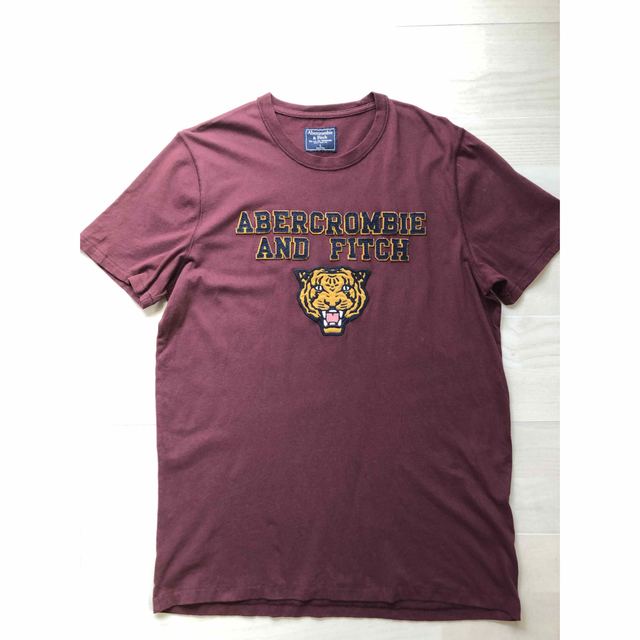 Abercrombie&Fitch(アバクロンビーアンドフィッチ)のAbercrombie&Fitch アバクロ トラ刺繍  Tシャツ   メンズのトップス(Tシャツ/カットソー(半袖/袖なし))の商品写真