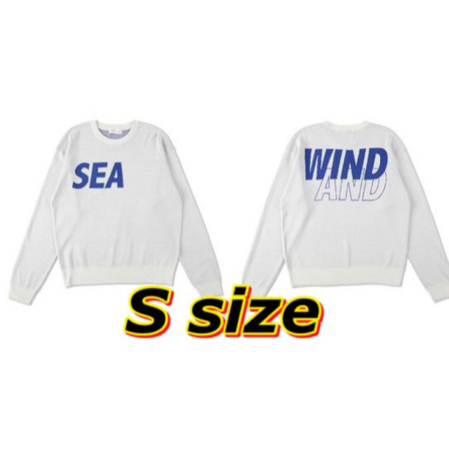 WIND AND SEA(ウィンダンシー)のWIND AND SEA Silk Blend Knit “White” メンズのトップス(ニット/セーター)の商品写真