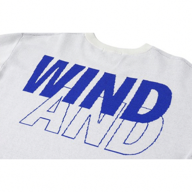 WIND AND SEA(ウィンダンシー)のWIND AND SEA Silk Blend Knit “White” メンズのトップス(ニット/セーター)の商品写真