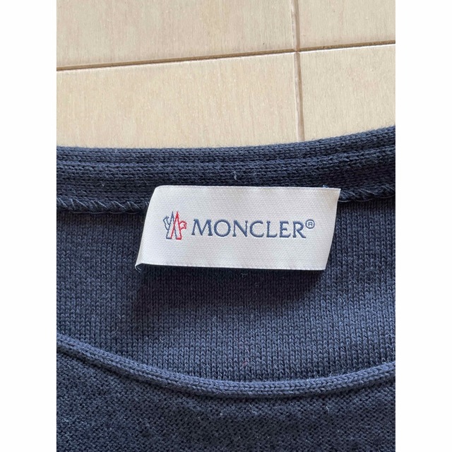 モンクレール　薄手セーター　ネイビー 1