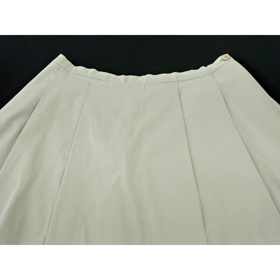 agnes b.(アニエスベー)のagnes b アニエスベー タック フレア スカート size36/グレー ■■ レディース レディースのスカート(ひざ丈スカート)の商品写真