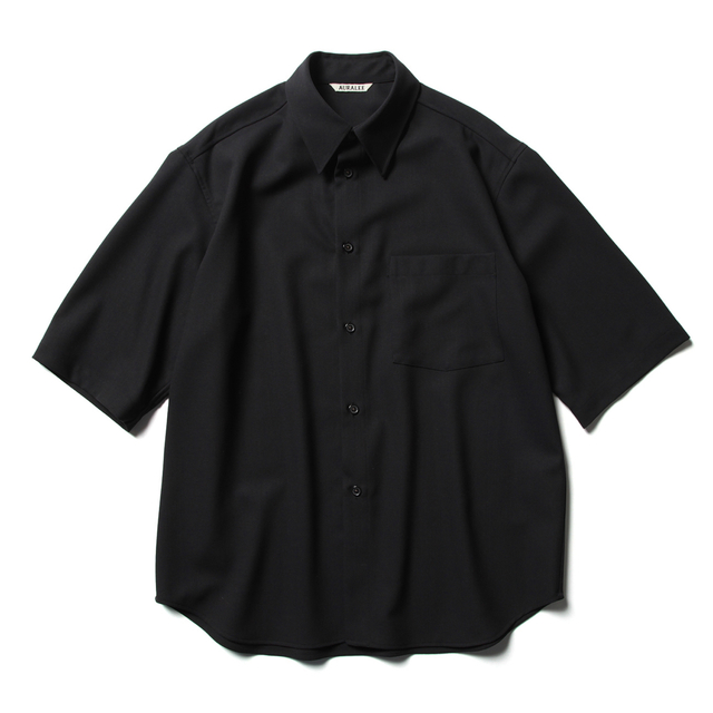 希少 オーラリー AURALEE SILK LINEN DOBBY SHIRTS - 通販 - pinehotel