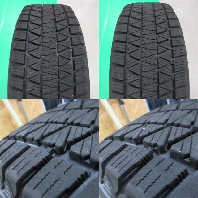 良品 エクストレイル 225/65R17 2021年バリ山スタッドレス RAV4