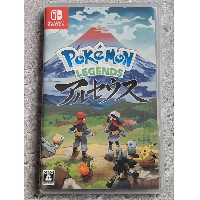 任天堂(ニンテンドウ)のPokemon LEGENDS アルセウス Switch エンタメ/ホビーのゲームソフト/ゲーム機本体(家庭用ゲームソフト)の商品写真