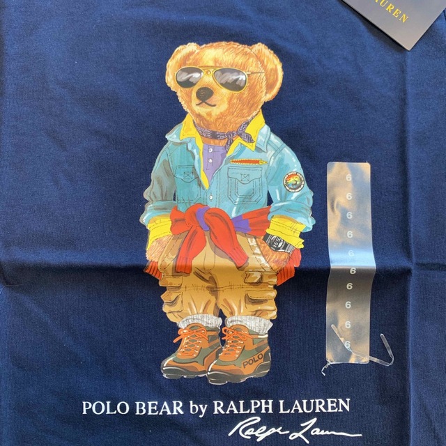 RalphLauren【新品】ラルフローレン ポロベア Tシャツ クルーズ ネイビー M