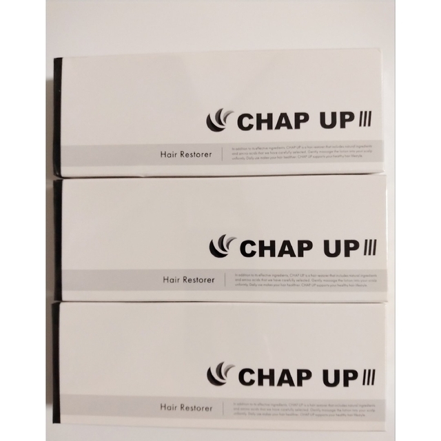 チャップアップ　未開封　3本　CHAPUP