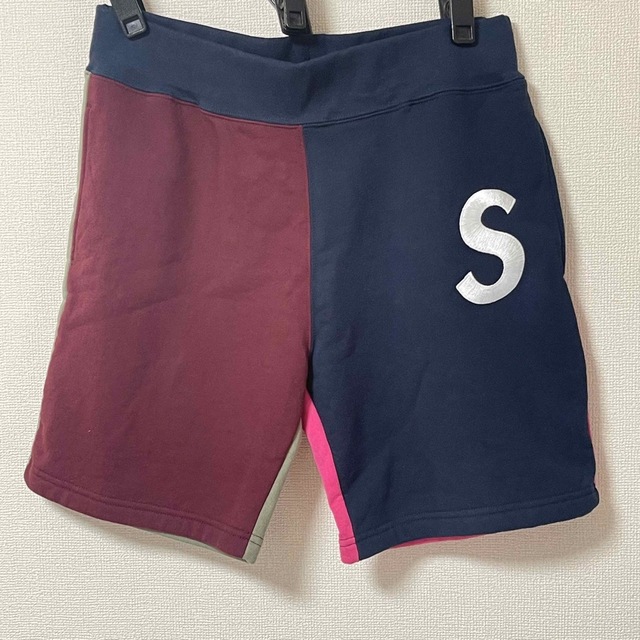 シュプリーム sロゴ colorblocked ハーフパンツ 19ss-eastgate.mk