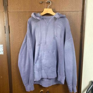 WISM - ANCELLM アンセルムWISM 別注 DAMAGE SWEAT HOODIEの通販｜ラクマ