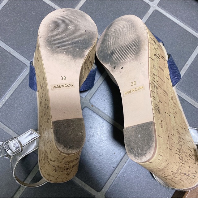 MERCURYDUO(マーキュリーデュオ)のマーキュリーデュオ ウェッジソールサンダル レディースの靴/シューズ(サンダル)の商品写真