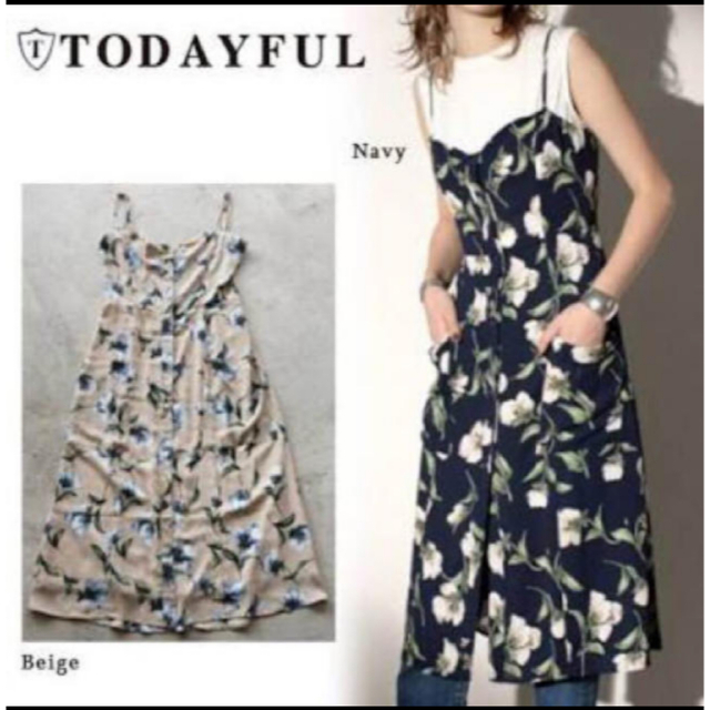 TODAYFUL(トゥデイフル)のTODAYFUL ワンピース レディースのワンピース(ひざ丈ワンピース)の商品写真