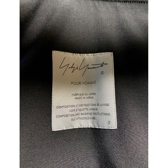 Yohji Yamamoto(ヨウジヤマモト)のYohji Yamamoto (ヨウジヤマモト) 22SS アップリケロングJK メンズのジャケット/アウター(トレンチコート)の商品写真