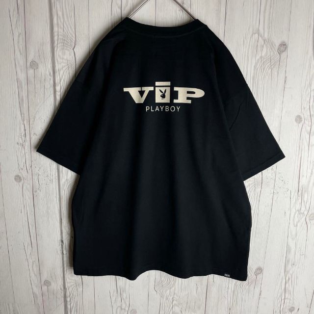 人気コラボ】ヒステリックグラマー×プレイボーイ☆両面プリントロゴ t