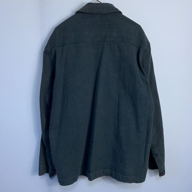 OLD STUSSY ステューシー カバーオールジャケット ワークジャケット M