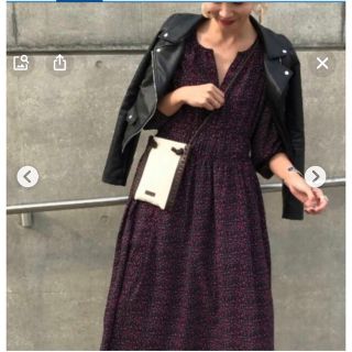 ザラ(ZARA)のmite花柄ロングワンピース(ロングワンピース/マキシワンピース)