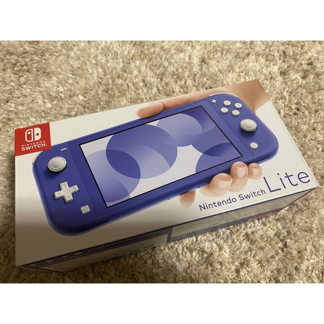 Nintendo Switch Lite ブルー 任天堂スイッチライト 本体 - 携帯用