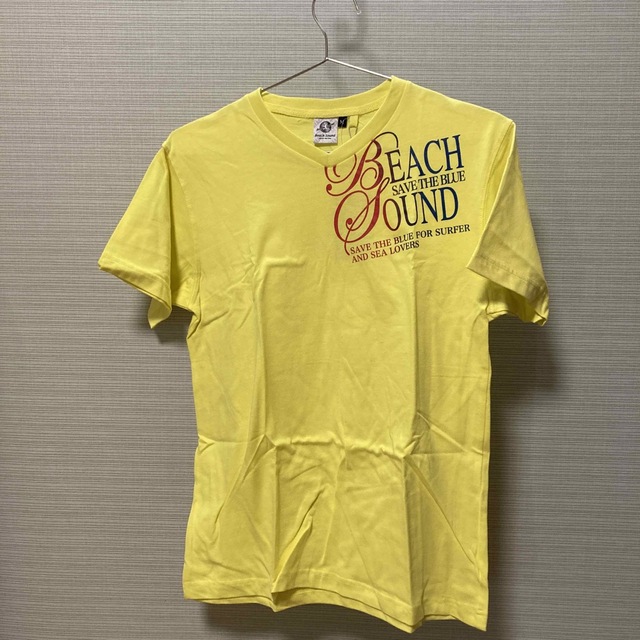 BEACH SOUND(ビーチサウンド)のbeach sound ビーチサウンド　イエローTシャツ　M メンズのトップス(Tシャツ/カットソー(半袖/袖なし))の商品写真