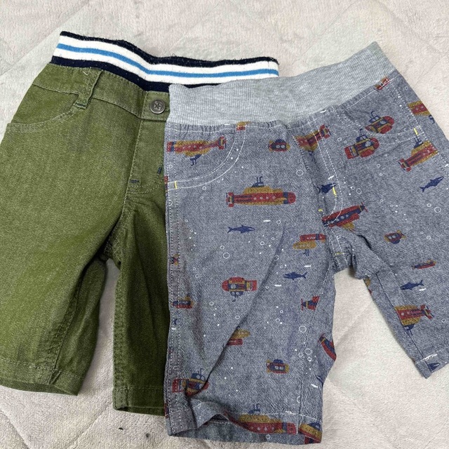 ズボン　半ズボン　こども　キッズ　100 キッズ/ベビー/マタニティのキッズ服男の子用(90cm~)(パンツ/スパッツ)の商品写真