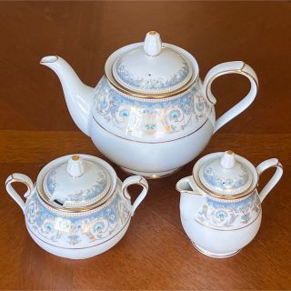 ノリタケ(Noritake)の【美品】ノリタケ★ポロネーズ★月桂樹マーク　ポットセット(食器)