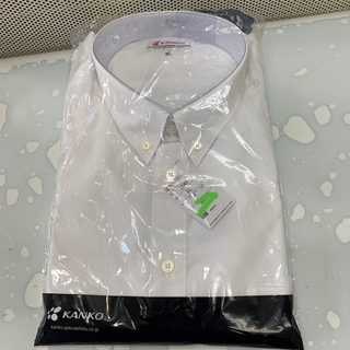 カンコー(KANKO)のカンコー　制服ボタンダウン半袖シャツ　ELサイズ タグ付き(シャツ)
