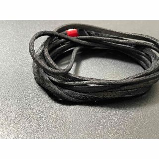 ゴローズ(goro's)のゴローズ　goros 革ひも　革紐　革ヒモ　黒(ネックレス)