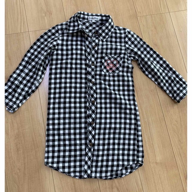 しまむら(シマムラ)のワンピース　120 キッズ/ベビー/マタニティのキッズ服女の子用(90cm~)(ワンピース)の商品写真