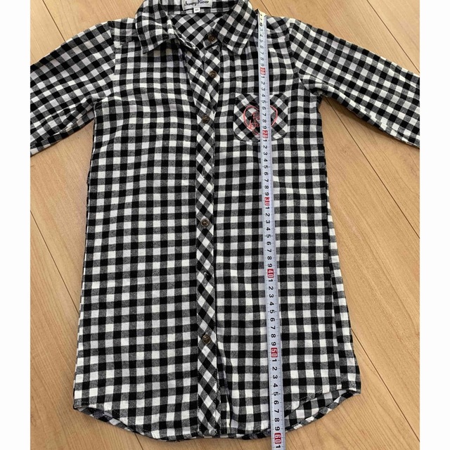 しまむら(シマムラ)のワンピース　120 キッズ/ベビー/マタニティのキッズ服女の子用(90cm~)(ワンピース)の商品写真