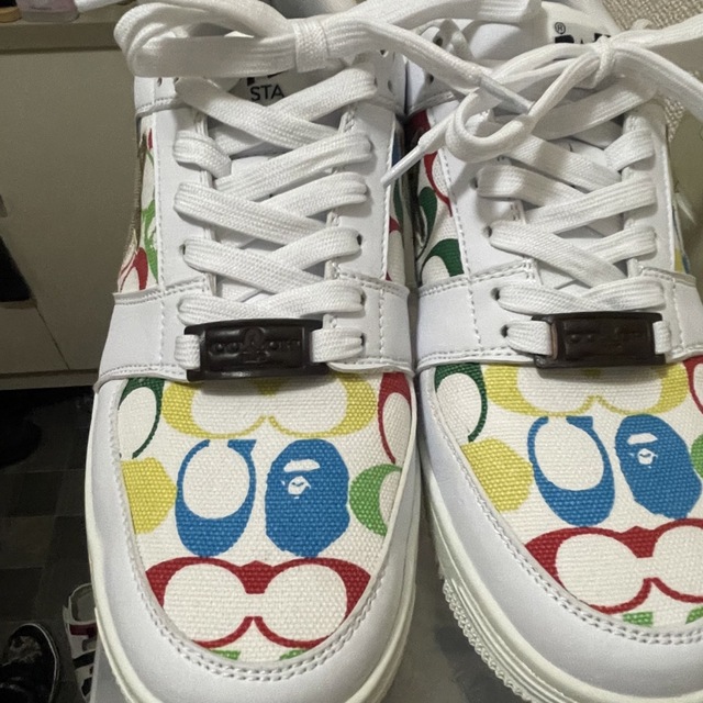 A BATHING APE(アベイシングエイプ)の27cm【 A BATHING APE X COACH 】BAPE STA メンズの靴/シューズ(スニーカー)の商品写真