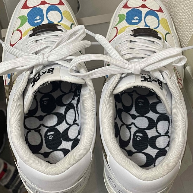 A BATHING APE(アベイシングエイプ)の27cm【 A BATHING APE X COACH 】BAPE STA メンズの靴/シューズ(スニーカー)の商品写真