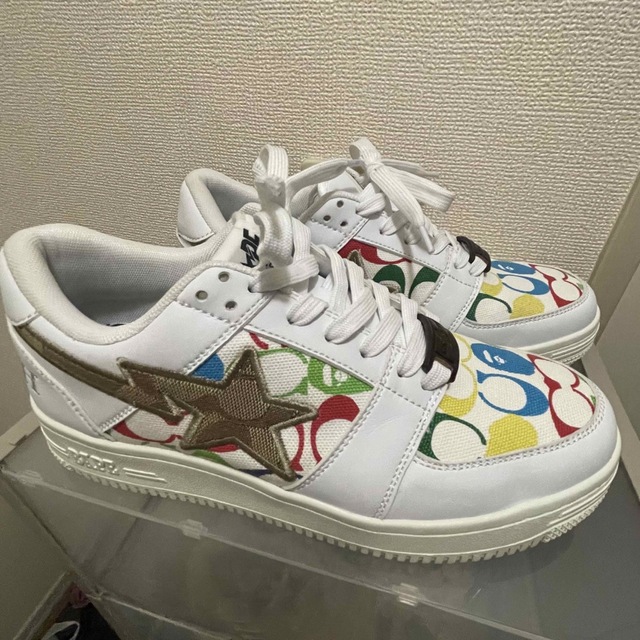 A BATHING APE(アベイシングエイプ)の27cm【 A BATHING APE X COACH 】BAPE STA メンズの靴/シューズ(スニーカー)の商品写真