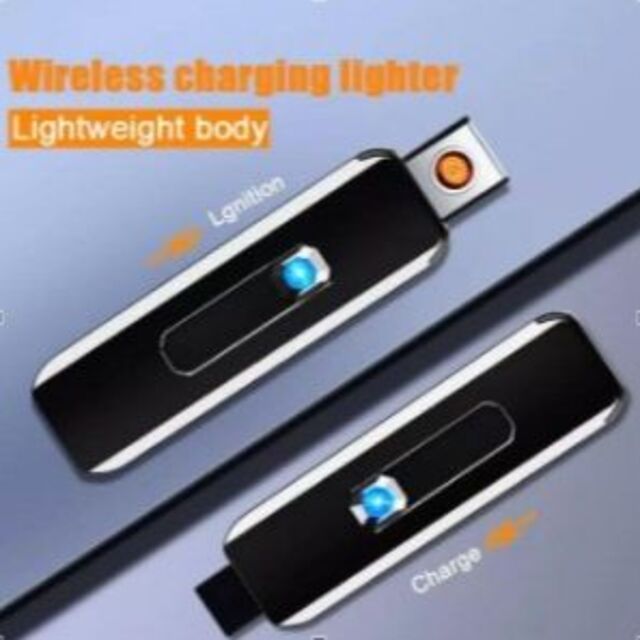 ５種類から２つを選択！　USB充電式　電熱ライター　２つセット メンズのファッション小物(タバコグッズ)の商品写真