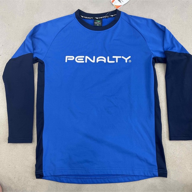 PENALTY(ペナルティ)のPENALTY ペナルティ　長袖裏起毛プラトップ　サイズ160 新品タグ付き スポーツ/アウトドアのサッカー/フットサル(ウェア)の商品写真