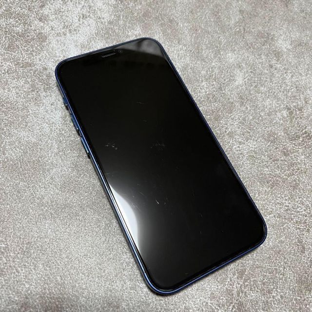 Apple(アップル)の【箱・ケーブル付き】iPhone12 mini 64GB ブルー SIMフリー スマホ/家電/カメラのスマートフォン/携帯電話(スマートフォン本体)の商品写真