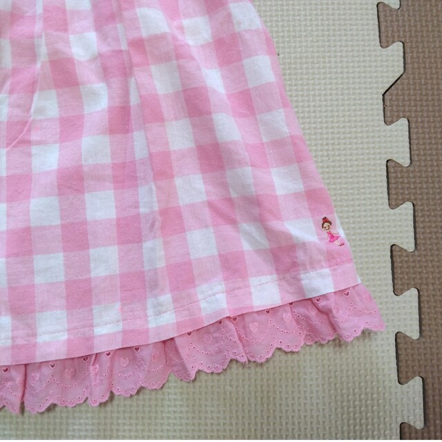 mikihouse(ミキハウス)のチュニック(リーナちゃん)　100 キッズ/ベビー/マタニティのキッズ服女の子用(90cm~)(ワンピース)の商品写真