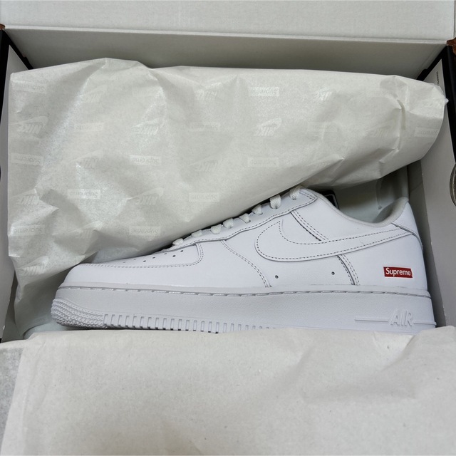 Supreme Nike Air Force 1 Low White 27cm