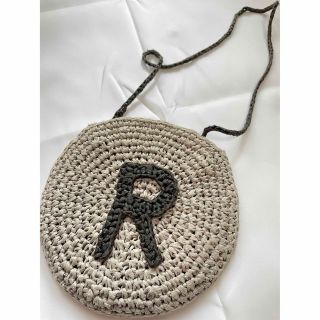 ハンドメイド イニシャル ポシェット 「R」(その他)