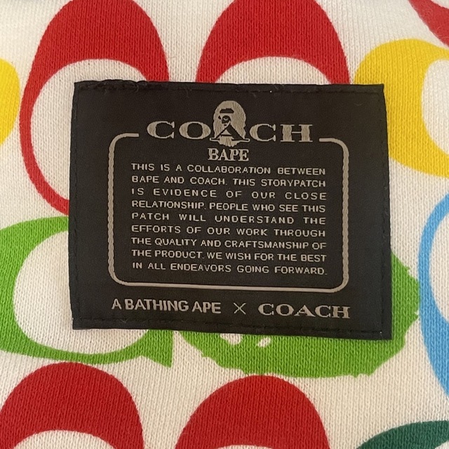 A BATHING APE(アベイシングエイプ)の【XL】Bape×coach  shark マルチロゴパーカー メンズのトップス(パーカー)の商品写真