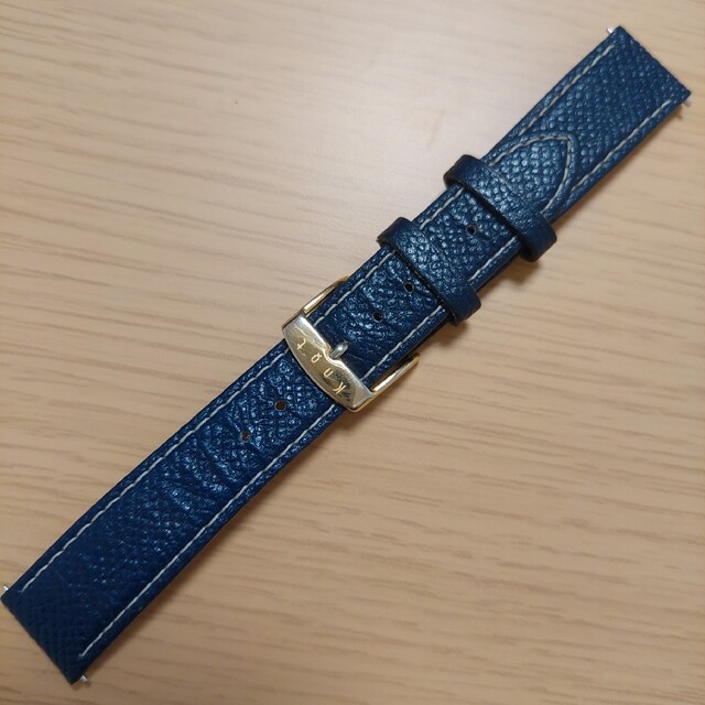 KNOT(ノット)のKnot KIP leather ネイビー メンズの時計(レザーベルト)の商品写真