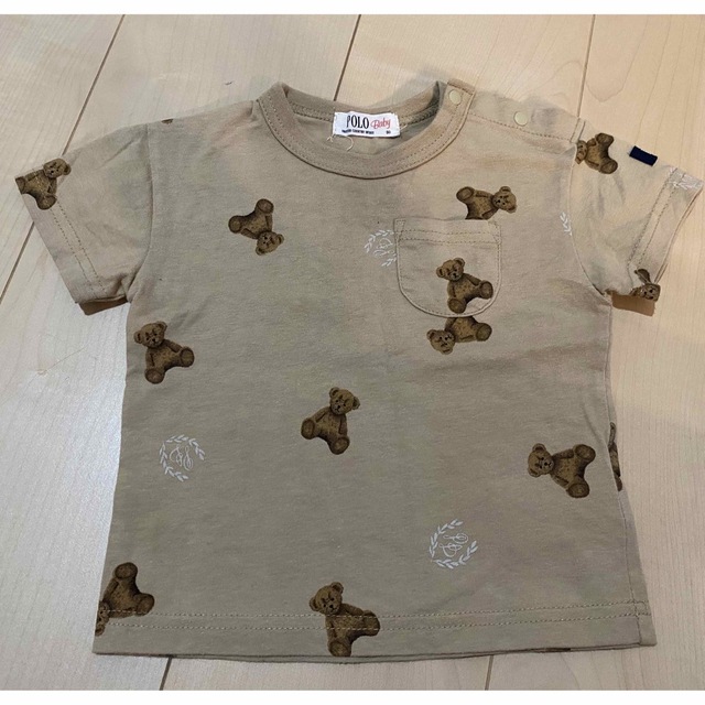 POLO（RALPH LAUREN）(ポロ)のPOLO baby 半袖Tシャツ 2枚セット キッズ/ベビー/マタニティのキッズ服男の子用(90cm~)(Tシャツ/カットソー)の商品写真