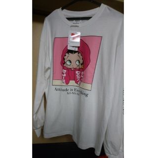 ベティブープ(Betty Boop)のベティブープ ベティ ベティちゃん 長袖 ロンティー(Tシャツ(長袖/七分))