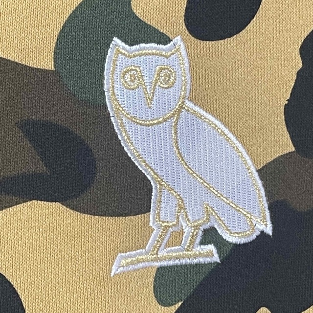 ☆美品☆【XL】BAPE x OVO 1stカモ Pullover Hoodie