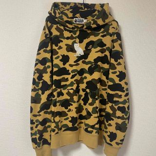 ☆美品☆【XL】BAPE x OVO 1stカモ Pullover Hoodie