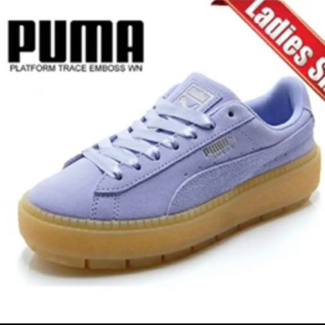 PUMA(プーマ)のプーマ☆PUMAスウェード プラットフォーム厚底スニーカー レディースの靴/シューズ(スニーカー)の商品写真