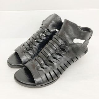 アレキサンダーワン(Alexander Wang)の★アレキサンダーワン レザーサンダル ブラック size35(サンダル)