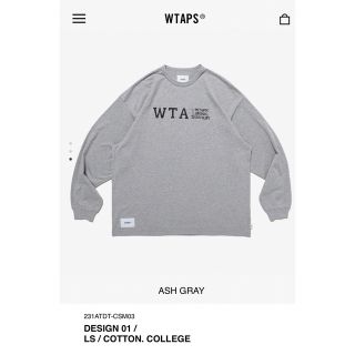 ダブルタップス(W)taps)のwtaps 23ss 長袖Tシャツ(Tシャツ/カットソー(七分/長袖))