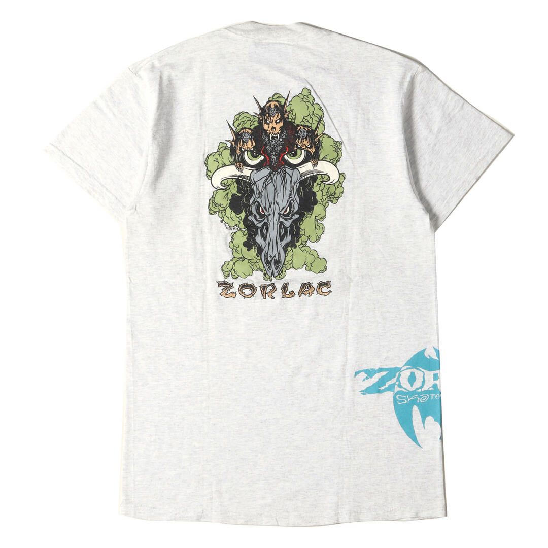 90s zorlac ゾーラック Tシャツ マルチプリント スケート usa製-