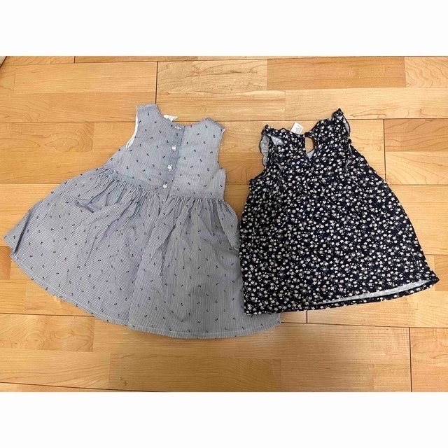 H&M(エイチアンドエム)のセット♡ H&Mワンピース２点 キッズ/ベビー/マタニティのキッズ服女の子用(90cm~)(ワンピース)の商品写真