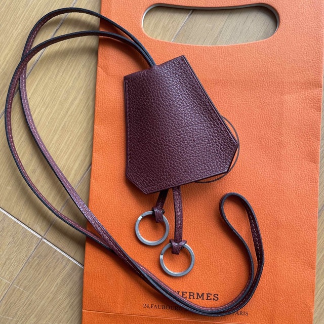 HERMES クロシェットネックレス　キーケース　ジャンク品