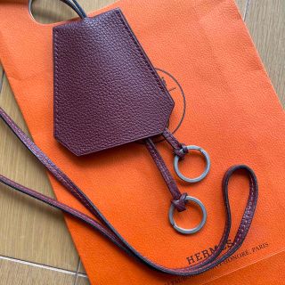 エルメス(Hermes)のエルメス　クロシェット　キー　ネックレス(キーケース)