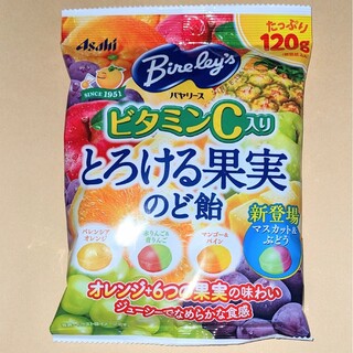 アサヒ(アサヒ)のバヤリース　とろける果実のど飴 ◆アサヒグレープ食品(菓子/デザート)